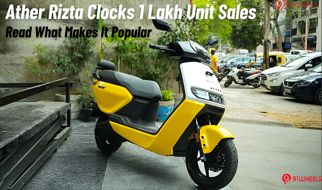 Ather Rizta Crosses 1 Lakh Sales Milestone: Read What Makes It Popular