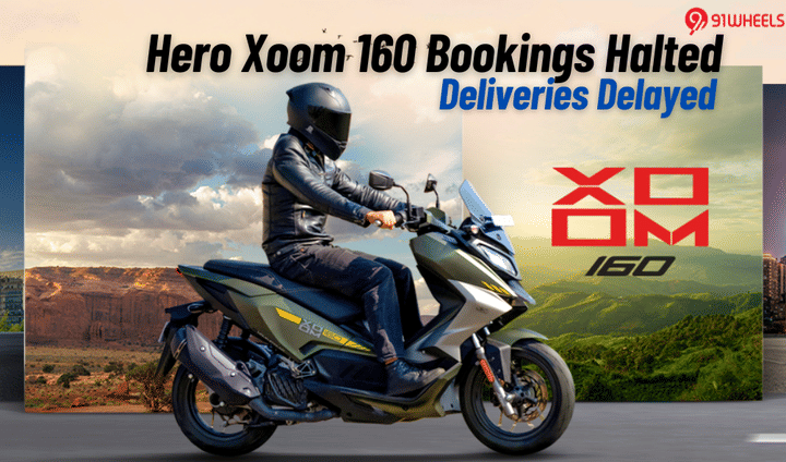 Hero Xoom 160 Deliveries From August; Bookings Currently Halted Hero Xoom 160 Deliveries From August; Bookings Currently Halted