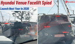 Hyundai Venue Spied Testing Again Ahead Of Launch- All Details