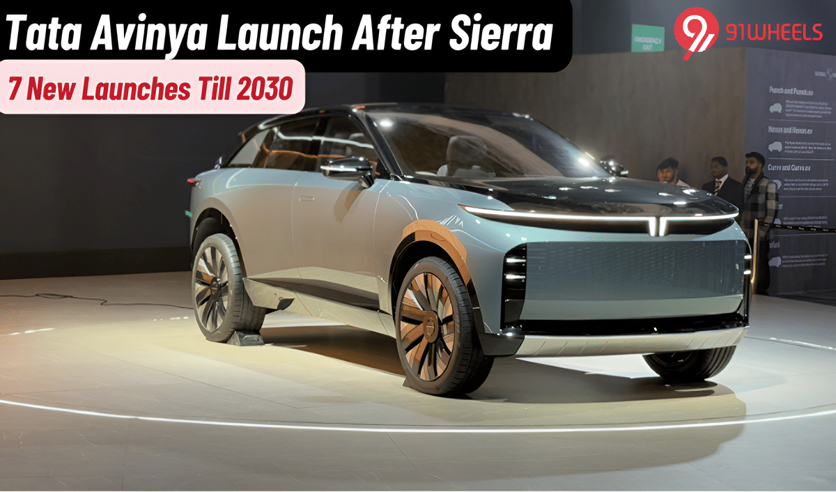 Tata Sierra, Avinya, & 5 New Model Launches Planned Till 2030 Tata Sierra, Avinya, & 5 New Model Launches Planned Till 2030
