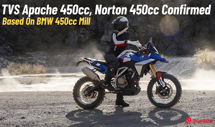 BMW 450cc-Based TVS Apache 450cc, Norton 450cc India Launch Soon
