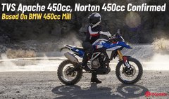 BMW 450cc-Based TVS Apache 450cc, Norton 450cc India Launch Soon BMW 450cc-Based TVS Apache 450cc, Norton 450cc India Launch Soon