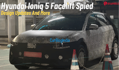 Hyundai Ioniq 5 Facelift Spied Docked At Charging Station; Check Images