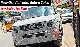 New-Gen Mahindra Bolero Spied- New Headlamps, Alloys, & More