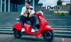 Bajaj Chetak 3001: Top Highlights You Need To Know