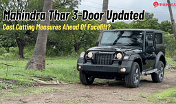 Mahindra Thar Now Gets Steel Wheel As A Spare And Roxx Style Cover