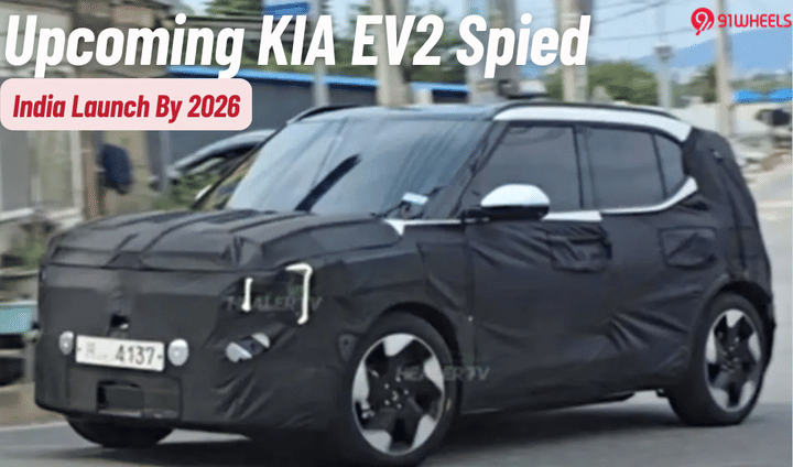 Kia EV2 Spied In Near-Production Form; India Launch Likely In 2026