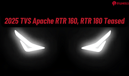2025 TVS Apache RTR 160 2V, 180 2V Teased Ahead Of Launch