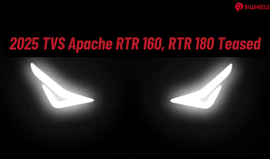 2025 TVS Apache RTR 160 2V, 180 2V Teased Ahead Of Launch