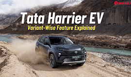 Tata Harrier EV Variant-Wise Feature List; From Auto Park To ADAS