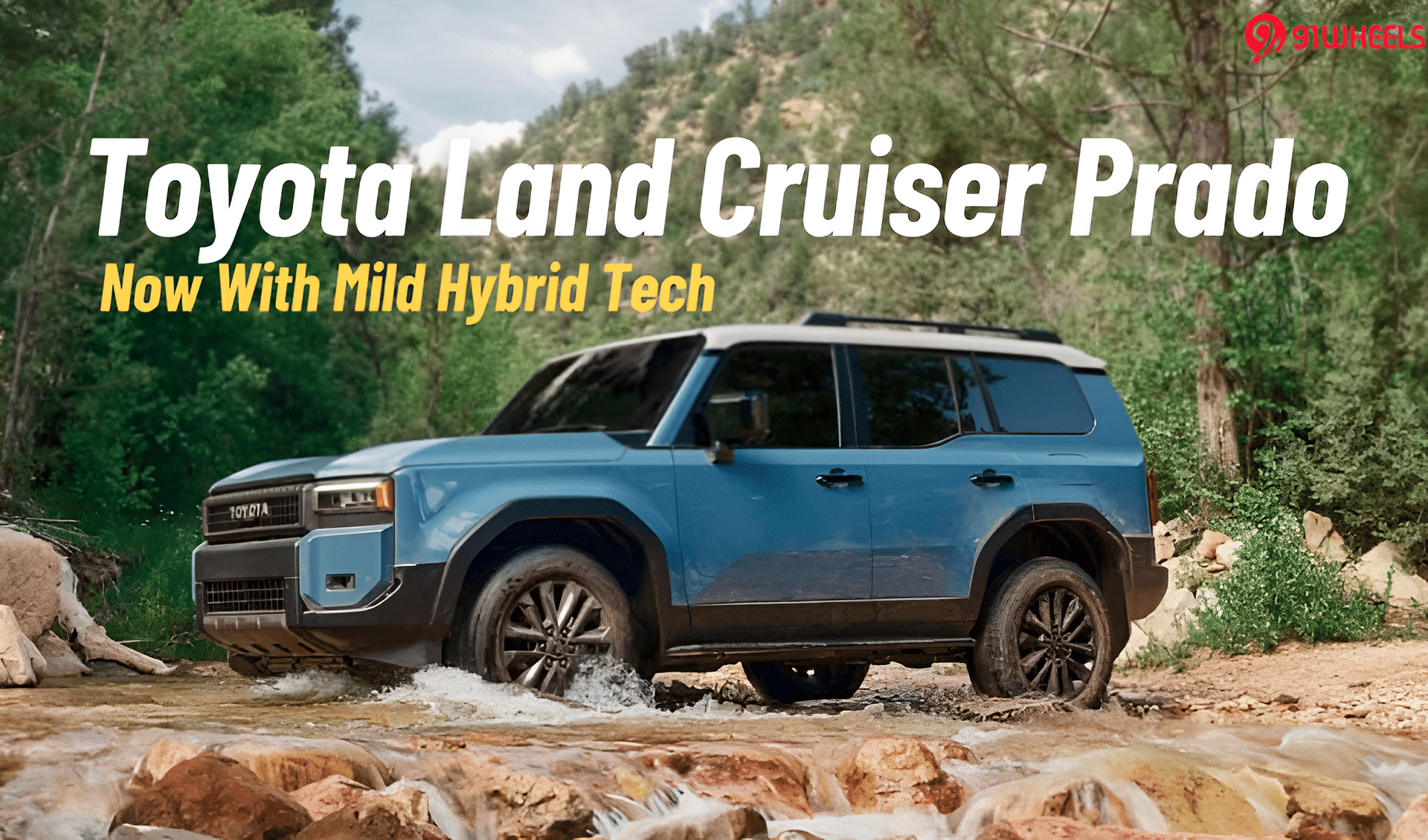 Toyota Land Cruiser Prado Unveiled With Hybrid Set-Up- India Launch Soon?