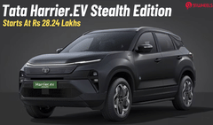 Tata Harrier EV Stealth Edition Launched- Starts At Rs. 28.24 Lakhs