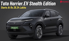 Tata Harrier EV Stealth Edition Launched- Starts At Rs. 28.24 Lakhs