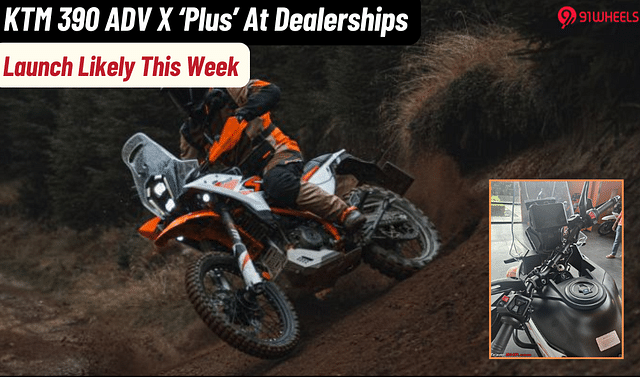 KTM 390 Adventure X 'Plus' Spotted At Dealership- Launch Soon