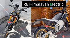 Royal Enfield Himalayan Electric Spied - First Spy Shots Out