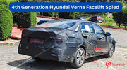4th Generation Hyundai Verna Facelift Spied - Fresh Details Observed