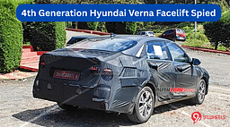 4th Generation Hyundai Verna Facelift Spied - Fresh Details Observed