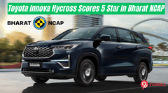 Toyota Innova Hycross Scores 5 Star In Bharat NCAP