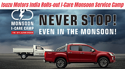 Isuzu Motors India Rolls-out Nationwide I-Care Monsoon Service Camp: Details Here