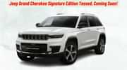 Jeep Grand Cherokee Signature Edition Teased, Coming Soon!