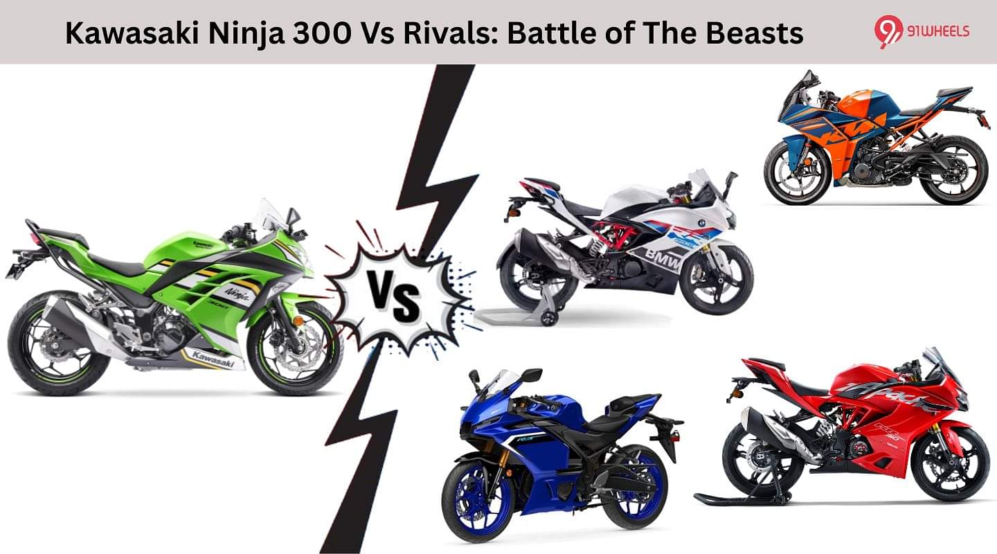Kawasaki Ninja 300 Vs Rivals: Battle of The Beasts Kawasaki Ninja 300 Vs Rivals: Battle of The Beasts