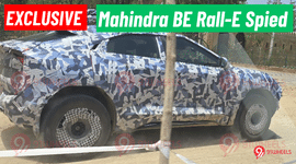 EXCLUSIVE! Mahindra BE Rall E Spied Testing In Jaisalmer