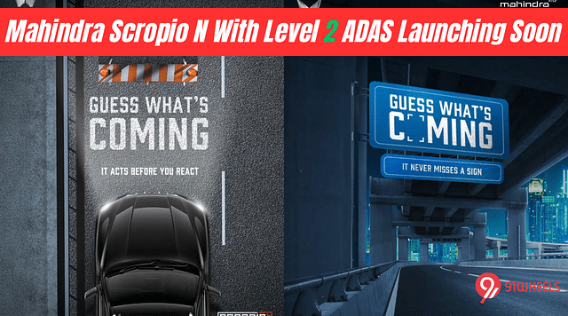 Mahindra Scorpio N With Level 2 ADAS Launching Soon