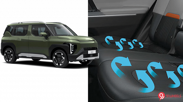 KIA Syros Rear Seat Ventilation