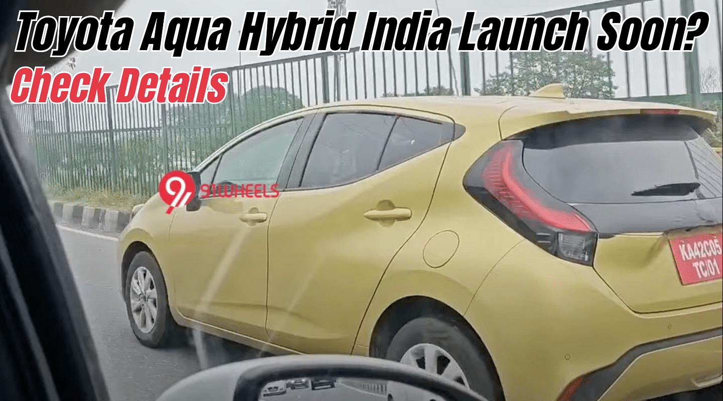 Toyota Aqua Hybrid India Launch Soon? Check Details
