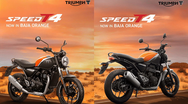 New Colour Option for Triumph Speed T4 Priced at Rs 2.05 Lakh