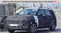 2026 Hyundai Venue N Line Spotted Testing: Here're The Details