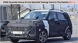2026 Hyundai Venue N Line Spotted Testing: Here're The Details