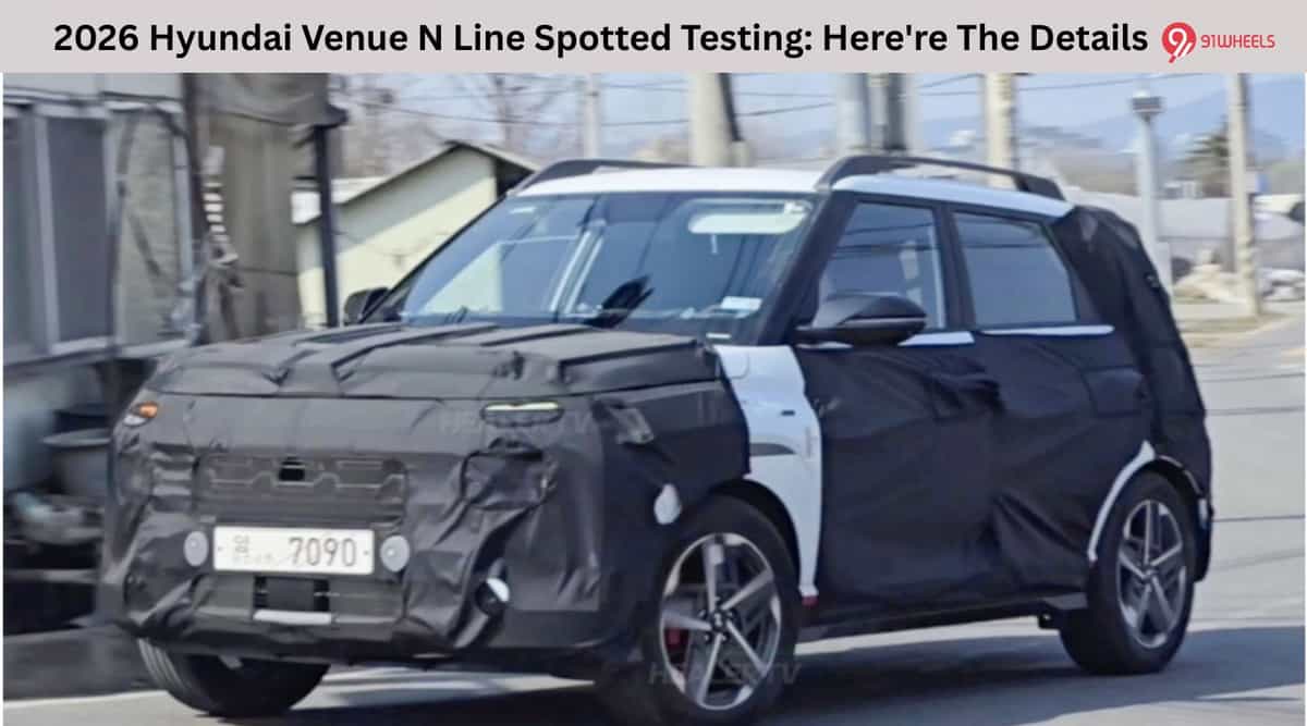 2026 Hyundai Venue N Line Spotted Testing: Here're The Details 2026 Hyundai Venue N Line Spotted Testing: Here're The Details