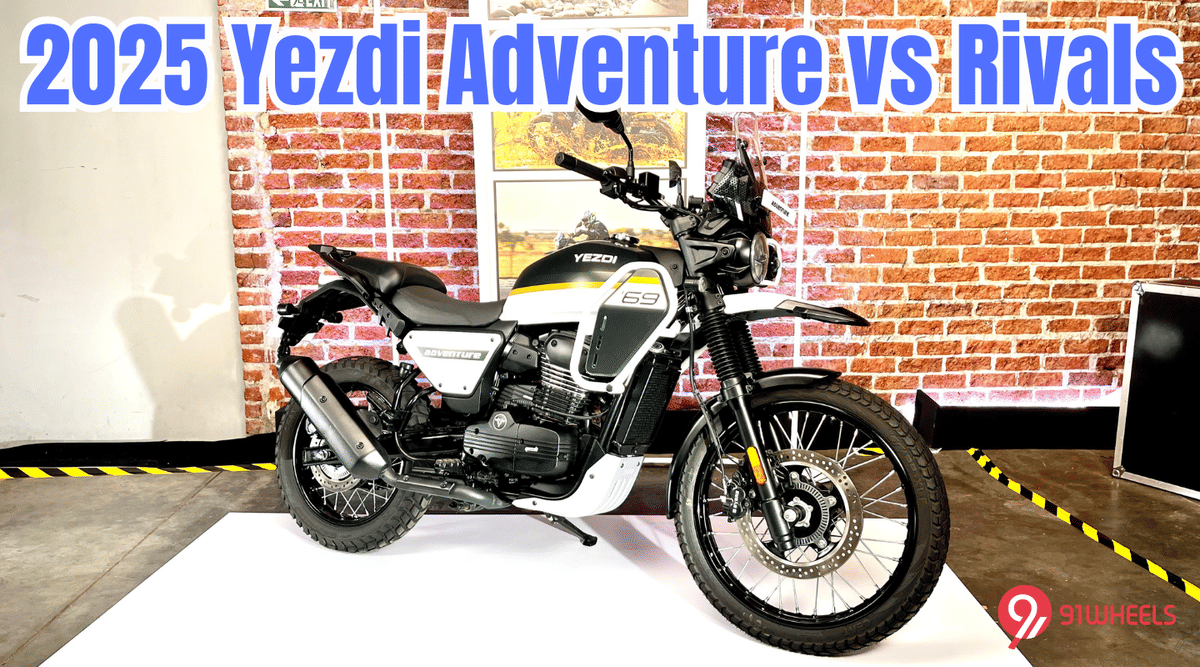 2025 Yezdi Adventure vs Rivals - Does the Facelift Elevate Its Game? 2025 Yezdi Adventure vs Rivals - Does the Facelift Elevate Its Game?