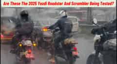 Are These The 2025 Yezdi Roadster And Scrambler Being Tested?