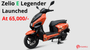 Zelio E Mobility Launches Legender Facelift At Rs 65,000