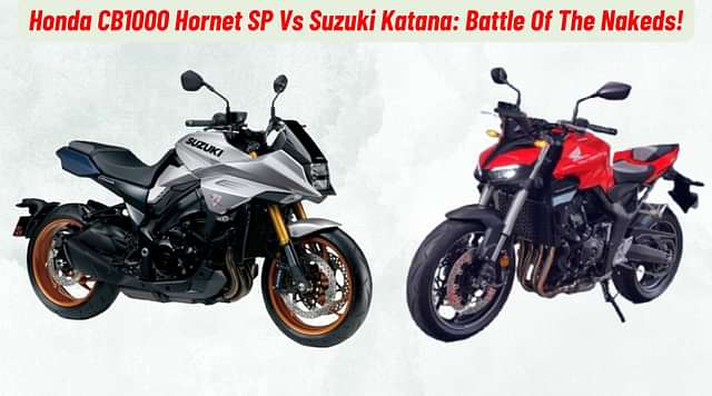 Honda CB1000 Hornet SP Vs Suzuki Katana: Battle Of The Nakeds