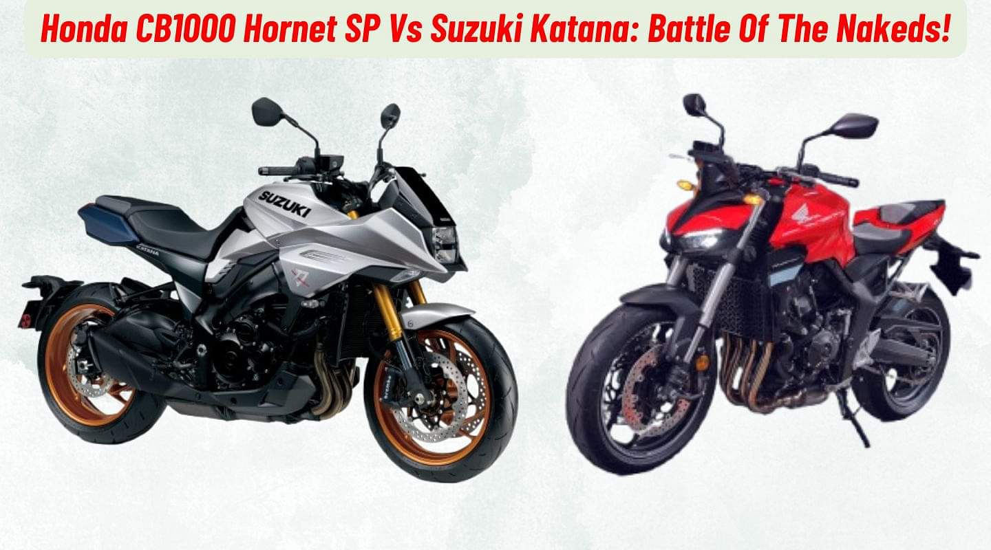 Honda CB1000 Hornet SP Vs Suzuki Katana: Battle Of The Nakeds