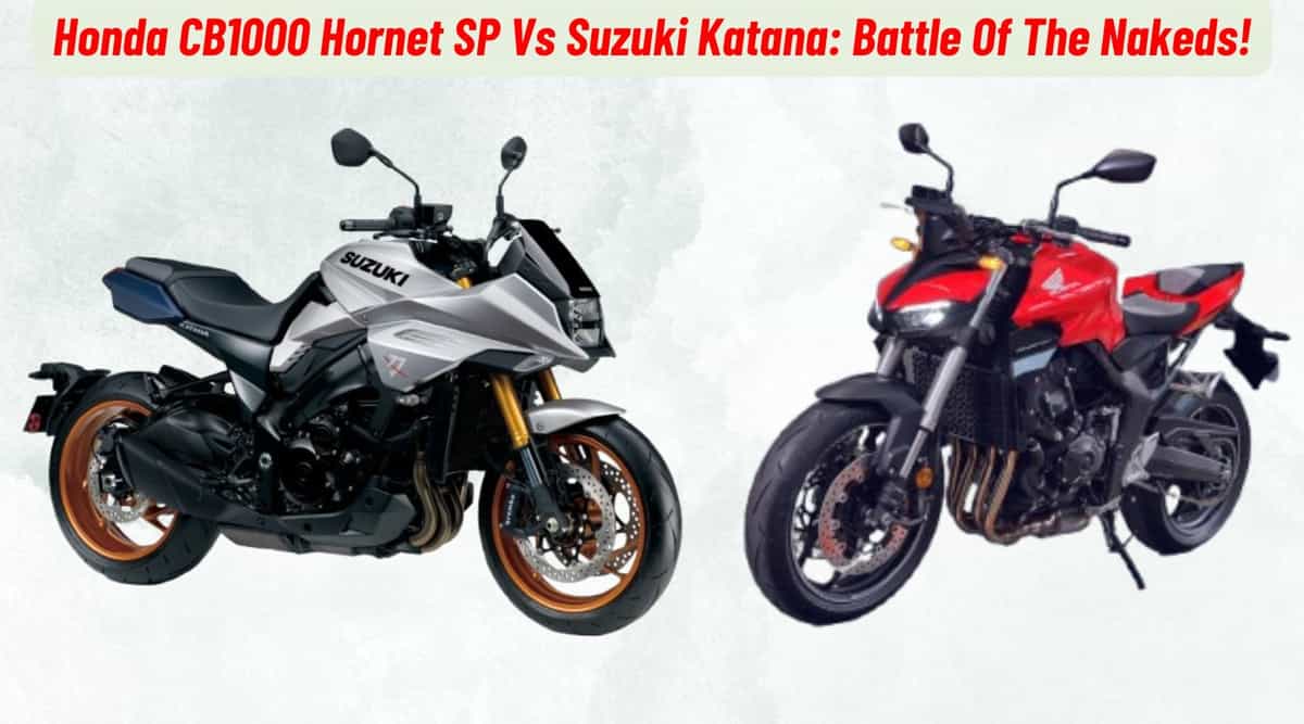 Honda CB1000 Hornet SP Vs Suzuki Katana: Battle Of The Nakeds Honda CB1000 Hornet SP Vs Suzuki Katana: Battle Of The Nakeds
