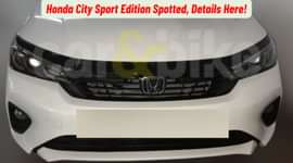 Honda City Sport Edition Spotted Before Launch!