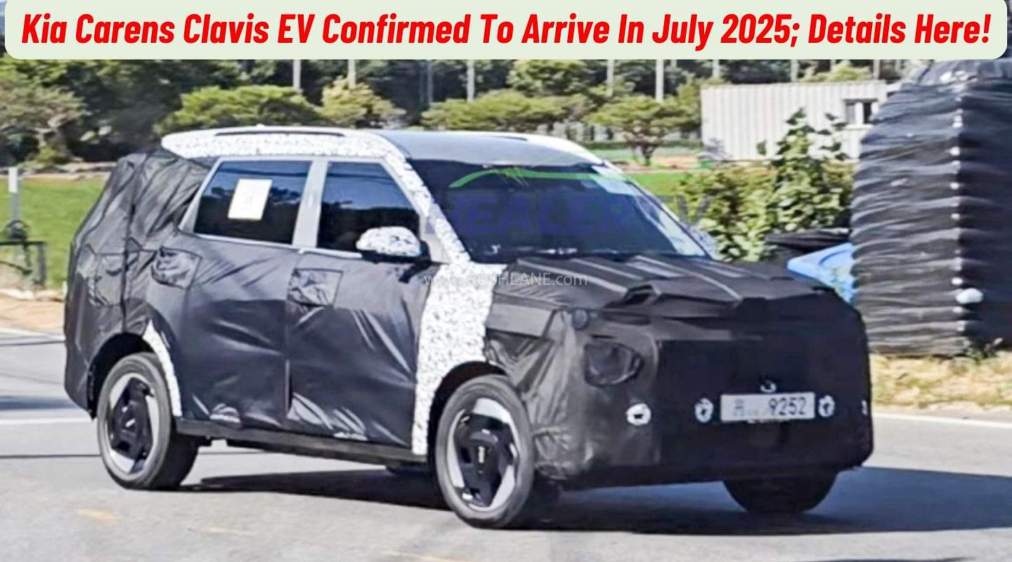 Kia Carens Clavis EV Launch Confirmed For July 2025!