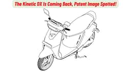 The Kinetic DX Is Coming Back, Patent Image Spotted!