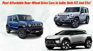 Most Affordable Rear-Wheel Drive Cars In India; Both ICE And EVs!