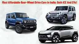 Most Affordable Rear-Wheel Drive Cars In India; Both ICE And EVs!
