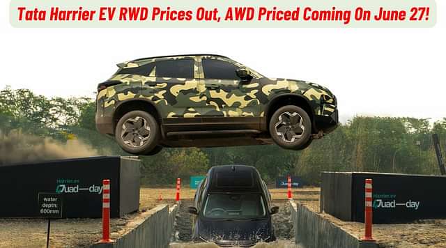Tata Harrier EV RWD Variants Prices Out, AWD Prices To Come On June 27!
