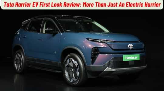 Tata Harrier EV First Look Review; More Than Just An Electric Harrier?