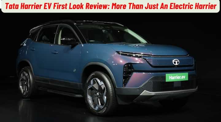 Tata Harrier EV First Look Review; More Than Just An Electric Harrier?