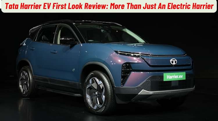 Tata Harrier EV First Look Review; More Than Just An Electric Harrier?