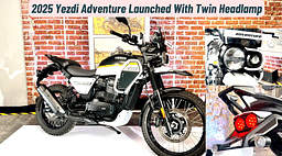 2025 Yezdi Adventure Launched At Rs 2.15 Lakh, New Design & Features Updates