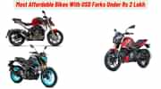 Most Affordable Bikes With USD Forks Under Rs 2 Lakh